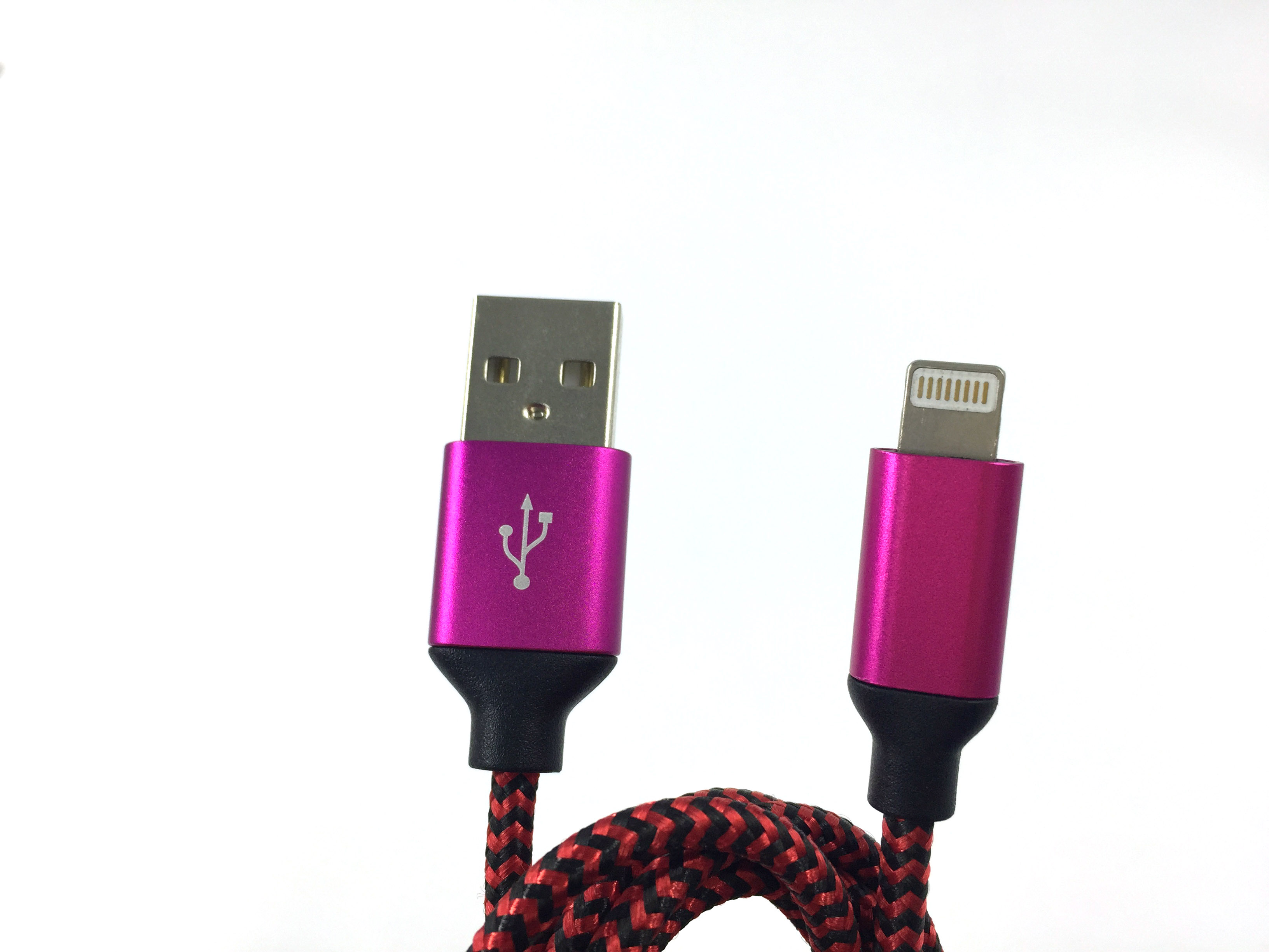 宏浩達(dá)蘋果數(shù)據(jù)線，lightning手機數(shù)據(jù)線iPhone通用，鋁合金+尼龍編織