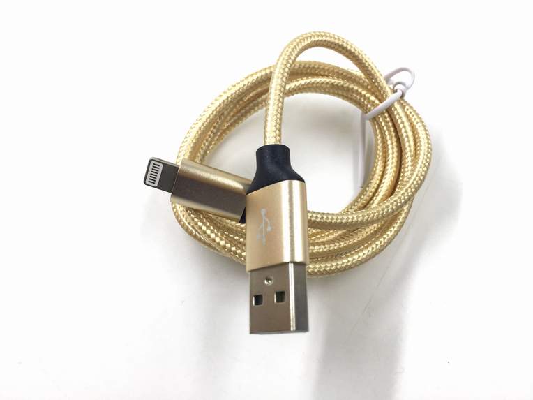 宏浩達(dá)蘋果數(shù)據(jù)線，lightning手機數(shù)據(jù)線iPhone通用，鋁合金+尼龍編織