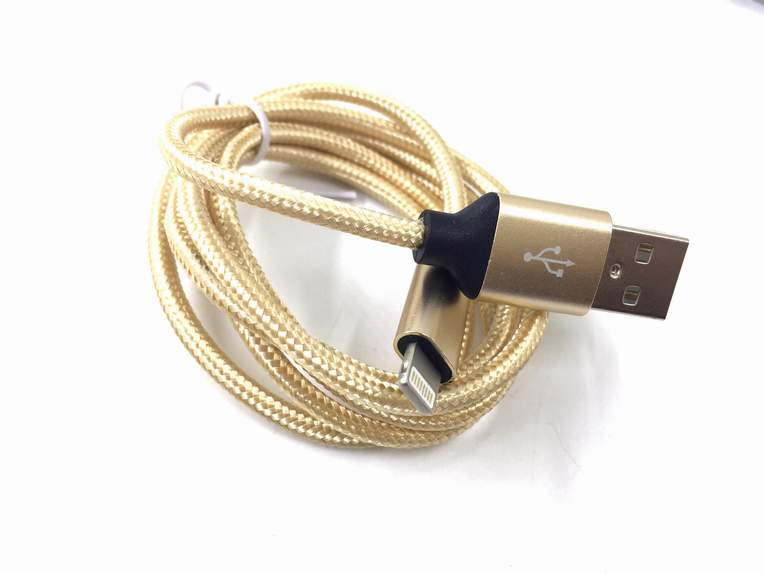 宏浩達(dá)蘋果數(shù)據(jù)線，lightning手機數(shù)據(jù)線iPhone通用，鋁合金+尼龍編織