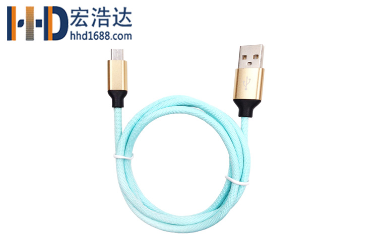 宏浩達(dá)廠(chǎng)家直銷(xiāo)手機(jī)數(shù)據(jù)線(xiàn)鋁合金布紋充電安卓數(shù)據(jù)線(xiàn)工廠(chǎng)專(zhuān)業(yè)定制
