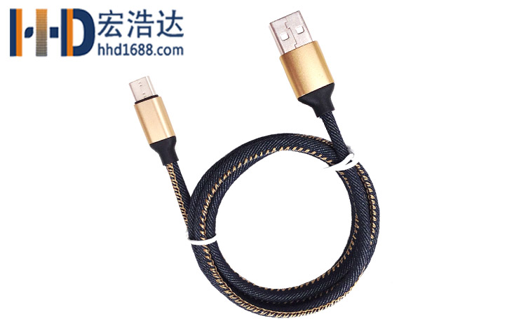宏浩達廠家直銷樂視數(shù)據(jù)線type-c充電線華為手機數(shù)據(jù)線生產廠定制